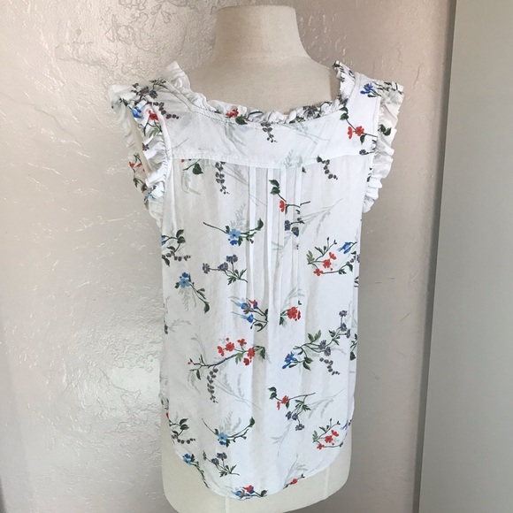 ANTHROPOLOGIE Maeve ‘Rayne’ sleeveless classic buttondown top - Picture 3 of 10